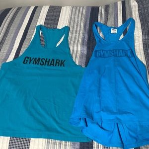 GymShark Stringers, Light Blue-Brand New